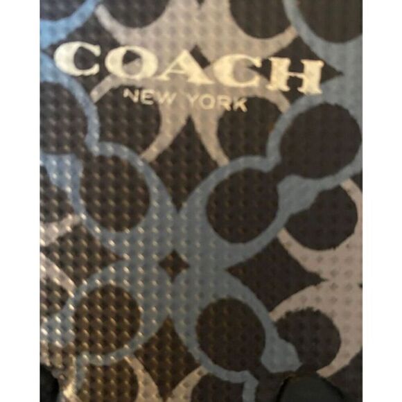 Coach women’s New York, Alessa geometric, print logo, flip-flop sandals, size 8 - Picture 5 of 6